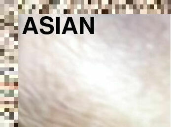 Asian creamy backshots