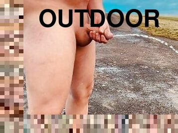 masturbation, en-plein-air, pisser, public, amateur, ejaculation-sur-le-corps, énorme-bite, gay, allemand, secousses