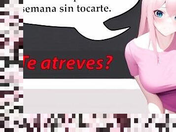 JOI hentai con un juego para masturbarse. ¿Apuestas?