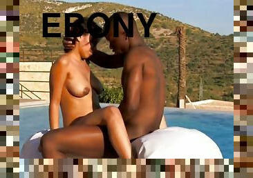 en-plein-air, ébène, milf, hardcore, black, couple