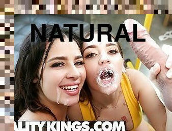 Reality Kings - Petite Babes Kylie Rocket & Sera Ryder Show Off Their Flexibility In A Wild 3some