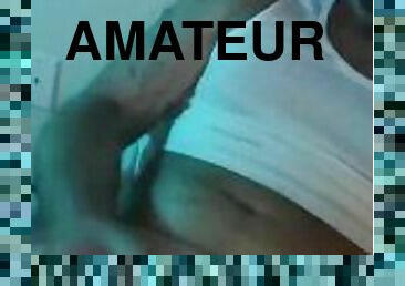 papa, grosse, énorme, masturbation, chatte-pussy, amateur, énorme-bite, belle-femme-ronde, secousses, serrée