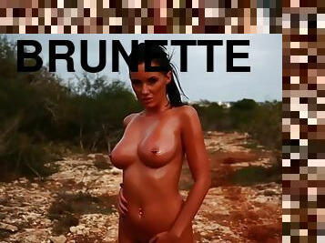 Georgie darby naked on the dirt track