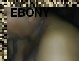 Mean ebony bbw mouth