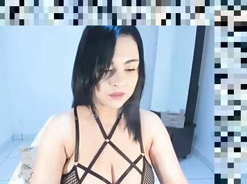 Big tits latin cam girl topless dance