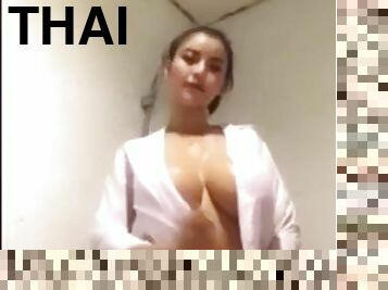 Faii orapun showering thai model
