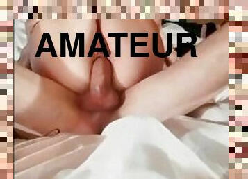 pussy, kone, amatør, babes, stor-pikk, tenåring, hardcore, hjemmelaget, creampie, par