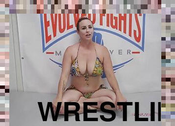 Bella Rossi rolls stronger than ever in her wrestling match against Ruckus