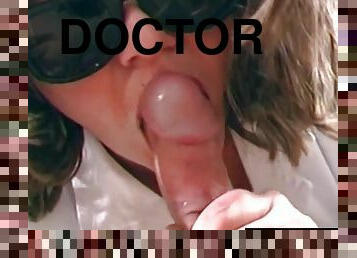 BBW doctor treats limp cocks - Big tits