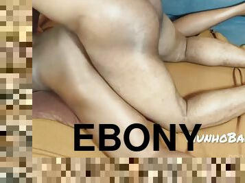 Big booty ebony fucks her husbands best friend so juicy