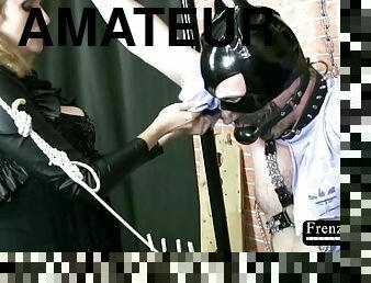 Frenzybdsm hot bondage and wax domination video