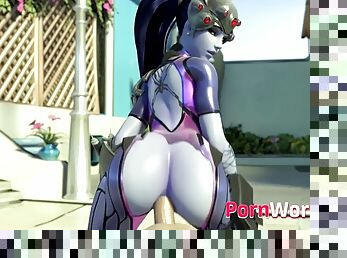 Overwatch 3d widowmaker with tight pussy compilation of fuck scenes