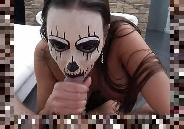 Kinky goth chick wants it in the ass POV