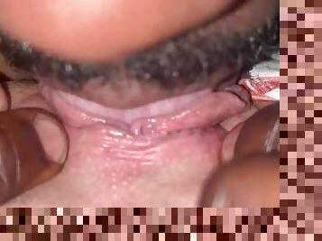 POV pussy licking sweet clit until orgasms so good!