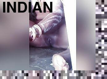 baden, dilettant, indianer, dusche, allein