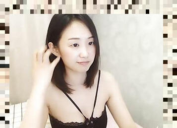 asiatique, masturbation, jeune-18, bout-a-bout, chinoise