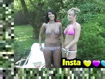 Mandy Chase Bikini Exposed Breast Photoshoot