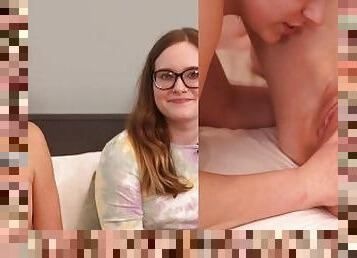 Ersties - Mädels-Tag zu viert mit intimen Details und einer heißen Orgie