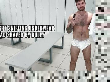 dilettant, homosexuell, fetisch, gefangen, allein, rasiert, muskulös, unterwäsche-underwear