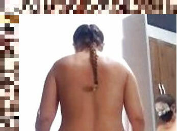 žmona, mėgėjai, analinis, milf, bbw, apatinis-trikotažas, solo, erzinimas, nusirenginėjimas