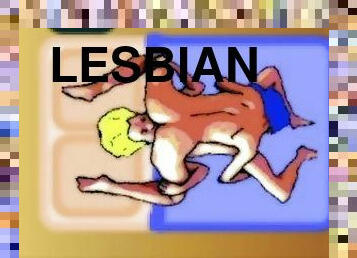 Lesbians licking pussies pt4