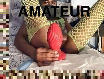 extrême, amateur, anal, énorme-bite, jouet, hardcore, gay, bas, sale, lingerie