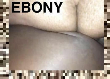 Ebony bbw riding dick till Nut Inside