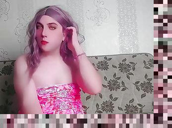 Babe Cute Face Pretty Ass Crossdresser Model Cosplayer Amateur Sissy Femboy