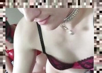 transsexuelle, amateur, ejaculation-sur-le-corps, ejaculation-interne