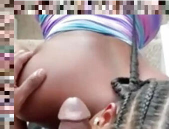 Thick Ebony Sucking BBC