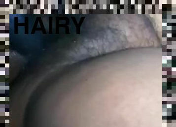 BBW Fucks Hairy Pussy