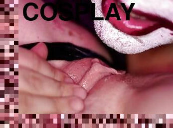 ASMR Pussy Clit Lick - JOKER & Harley Hello Beautiful - Foxxy Rose & CKing
