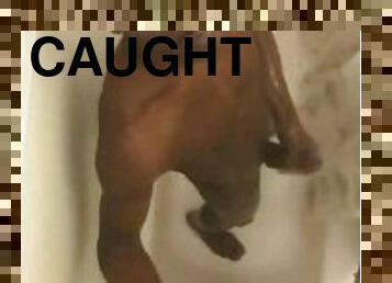 baignade, papa, masturbation, amateur, mature, énorme-bite, jouet, gay, black, secousses