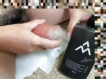 ? ??? ?? ???? ?????????????????????(Japanese Male Masturbation. This lotion is the best.)
