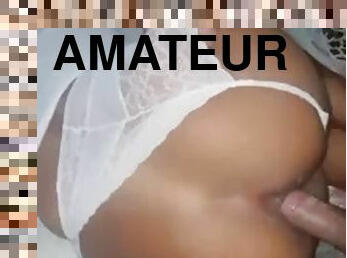 masturbation, amateur, anal, hardcore, ejaculation-interne, brésil, chevauchement, fessée, bite