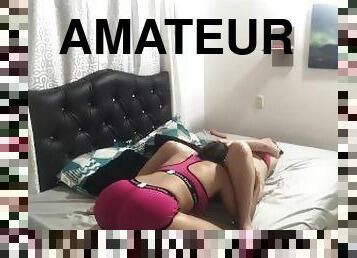 masturbation, orgasme, chatte-pussy, amateur, ados, maison, doigtage, vagin, petite, solo