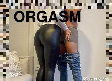 Dry Hump – Episode 9 – Nobody Can't Resist my big booty in Tight leather leggings