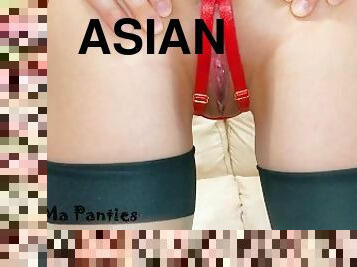 asian, payu-dara-besar, alat-kelamin-wanita, dubur, orang-latina, orang-jepun, creampie, merangkap, pakaian-dalaman, adik-perempuankakak