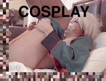 Gundam Miorine Cosplayer Gets Fucked Japanese Anime Cosplay Part.2