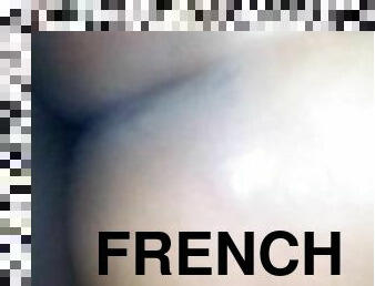 levrette, chatte-pussy, anal, ébène, énorme-bite, milf, ejaculation-interne, française, belle-femme-ronde, point-de-vue