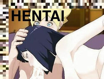 Hinata x Naruto - animated hentai porn