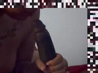 Co WOKER TAKES DICK AND SWOLLOWS CUM