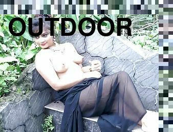 Nisha Fashion Shoot - Outdoor Nude