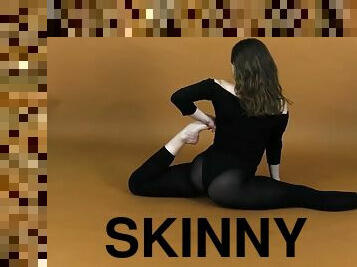 Skinny gym teen with big ass Rima Soroka