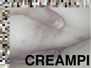 short creampie clip