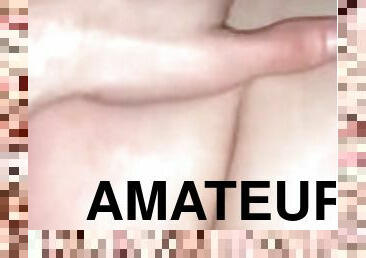 cul, gros-nichons, levrette, énorme, amateur, anal, ejaculation-interne, belle-femme-ronde, joufflue, point-de-vue