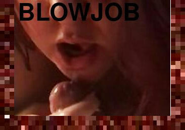 Super Sloppy Blow Job with Messy Cum Shot - VivianDimondBBW