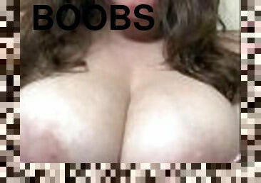Drooling on my Huge Boobs - Oliviasbees