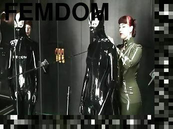 lesbisk, bdsm, fetisch, latex, femdom