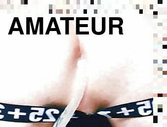 masturbation, amateur, anal, énorme-bite, gay, couple, ejaculation, musclé, minet